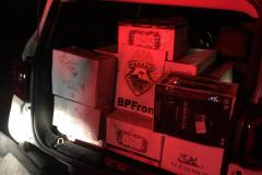 BPFron apreende 234 garrafas de vinho contrabandeado em Santo Antônio do Sudoeste (PR)
