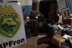 BPFron causa prejuízo de R$ 280 mil a contrabandistas com apreensão de veículo e de contrabando em Foz do Iguaçu (PR)