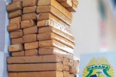 Em ações separadas, 4º Batalhão apreende drogas e arma de fogo em Maringá, no Noroeste do estado