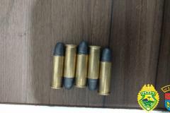 Nos Campos Gerais, PM apreende três armas de fogo em um dia