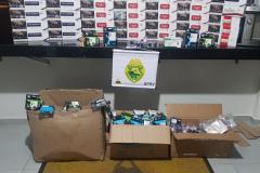 Contrabando avaliado em R$ 35 mil é apreendido pelo BPRv no Noroeste do estado