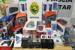 Durante Operação Hórus, BPFron apreende mais de R$ 1,6 milhão em contrabando no Oeste do estado