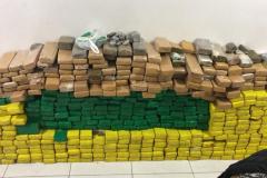 Quase meia tonelada de maconha é encontrada pelo BOPE em Fazenda Rio Grande, na RMC