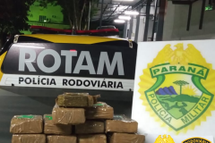 Em situações distintas, BPRv apreende mais de meio milhão em maconha no Noroeste do estado