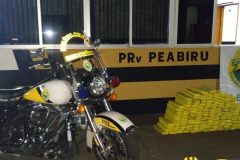 PRE apreende 20 quilos de skunk e 150 quilos de maconha o Interior do estado durante o fim de semana