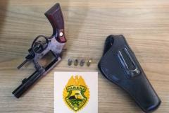 Equipes da PM do Norte do estado apreendem arma e encaminham envolvidos com o tráfico de drogas