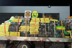 Polícias do Paraná apreendem 70 toneladas a mais de drogas no primeiro semestre
