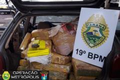 Ações de batalhão da PM no Oeste do estado dobram apreensões de drogas no semestre; 153 armas de fogo são foram apreendidas