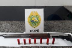 BOPE apreende quatro armas em abordagens na Capital e RMC durante o fim de semana