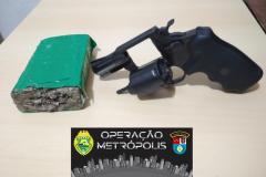 No Sudoeste do PR, batalhão da PM fez 11 prisões e apreendeu 22 quilos de maconha pela Operação Metrópolis