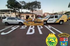 Mais de meia tonelada de maconha é apreendida em Toledo (PR) em abordagens distintas da PM