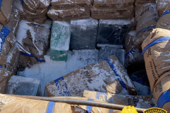 Mais de 1,3 tonelada de maconha que estava escondida em carga de amido de milho é apreendida pelo BPRV no Noroeste do estado