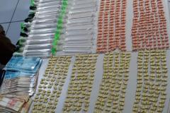 No Noroeste do estado, PM apreende mais de 2,5 mil porções e comprimidos de drogas