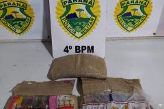Em Maringá, PM apreende pistola e cumpre mandado de prisão no fim de semana