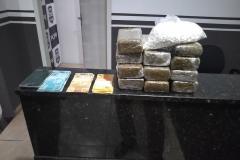 Denúncia ajuda a PM a abordar homem que tinha 11 quilos de maconha em Itaperuçu, na RMC