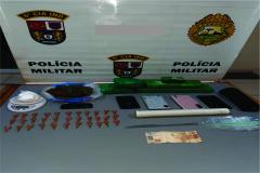 No Norte de do estado, PM prende sete pessoas e fecha dois pontos de venda de drogas situações distintas