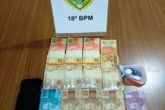 No Norte do Paraná, PM apreende espingarda adaptada e drogas durante o fim de semana