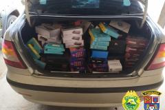 Produtos contrabandeados e 170 quilos de maconha são apreendidos pela PM no Noroeste do estado