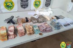 PM de Maringá encaminha três homens por envolvimento com o tráfico de drogas