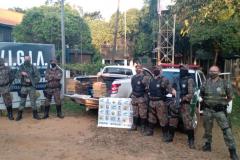 86 quilos de maconha são apreendidos durante a Operação Hórus no Noroeste do estado