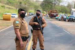 Megaoperação Divisas Integradas termina com a apreensão de mais de 410 quilos de drogas pela Polícia Militar do Paraná