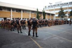 Bloqueios de trânsito e abordagens são foco da Operação Especializada do BPTran em Curitiba
