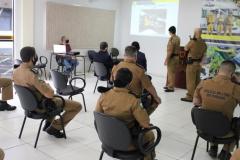 Em Maringá, unidades da Polícia Militar e do Corpo de Bombeiros recebem visita do Secretário 