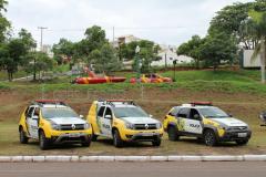 PM e Bombeiros reforçam prevenção a crimes e à pandemia no Litoral e na Costa Noroeste durante o feriado da Padroeira