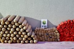 Comboio com 150 quilos de maconha é interceptado pela PM em Tibagi, nos Campos Gerais