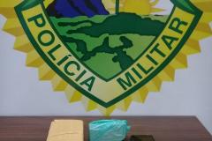 Na RMC, PM prende duas pessoas e apreende mais de um quilo de maconha e duas motocicletas
