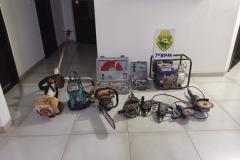 Em Goioerê (PR), PM prende homem e recupera objetos furtados
