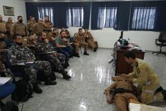 Policiais militares do Centro-Sul recebem treinamento sobre Atendimento Pré-Hospitalar Tático