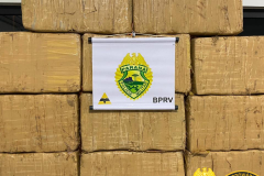 BPRv apreende mais de 380 quilos de maconha e recupera 27 toneladas de arroz durante o feriado de Finados