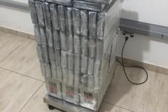 BPFron e PF flagram transporte de 132 quilos de cocaína em Foz do Iguaçu, no Oeste do estado