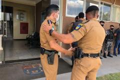 Subcomando-Geral da PM e secretário da Segurança Pública fazem visita técnica em unidades da PM e Corpo de Bombeiros em Londrina