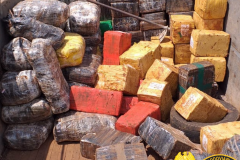 Batalhão Rodoviário faz maior apreensão de maconha no ano em Santa Helena; 4,6 toneladas de droga estavam em caminhão