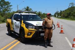 Acidentes, mortes e feridos caem pela metade em rodovias estaduais do Paraná no feriado de Natal 