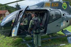 Montanhista é resgatado pelo BPMOA após cair de 15 metros no Litoral do estado