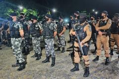9º Batalhão mobiliza quase 100 policiais para reforçar policiamento em Paranaguá  com a operação Subárea IV