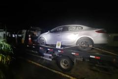 BPGd recupera carro roubado e apreende arma de fogo e munições em Piraquara, na RMC