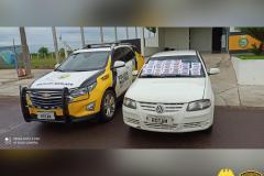 Polícia Rodoviária apreende 30 celulares contrabandeados durante Operação Vida, em Guaíra (PR)
