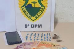 PM do litoral faz cinco prisões em Pontal do Paraná