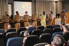 Comissão apresenta o Planejamento Estratégico da Polícia Militar do Paraná ao Comandante Geral
