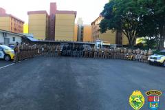Durante fim de semana, PM encaminha sete pessoas foragidas da justiça e realiza bloqueios de trânsito no Noroeste