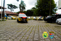 Em Colombo, na RMC, operação da PM resulta na apreensão de mais de 700 porções de drogas