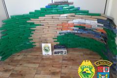 PM e PC desencadeiam Operação Hermanos e apreendem mais de 160 quilos de maconha nos Campos Gerais