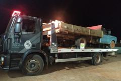 Carro furtado é recuperado pelo BPFron em Santo Antônio do Sudoeste (PR)
