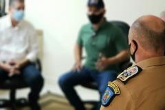 Comandante-Geral da PM preside passagem de comando de unidade de Rolândia e se reúne com autoridades no Norte do PR