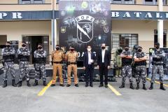 Esquadrão Antibombas recebe novos trajes de R$ 1,2 milhão para atendimentos de ocorrências