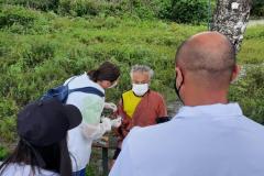 Apoio aéreo do BPMOA garante vacinação para moradores de Barra do Ararapira e Itaqui, no Litoral do estado